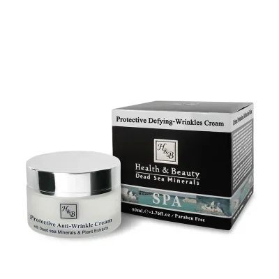 הלת אנד ביוטי קרם נגד קמטים לגבר בנפח 50 מ"ל - טיפוח מקצועי של ים המלח