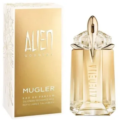 בושם לאישה 90 מ"ל Thierry Mugler Alien Goddess - או דה פרפיום E.D.P. המשלב את ניחוחות האליאן המסתוריים והמפתיעים - לגודל ונוכחות מושלמים!