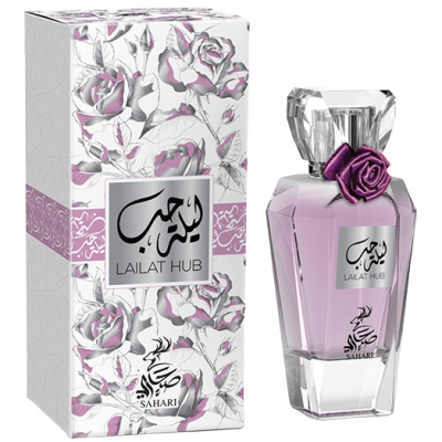 בושם יוניסקס 100 מ"ל Sahari Lailat Hub - או דה פרפיום E.D.P. לניחוח נשי וגברי עם נגיעות מזרחיות