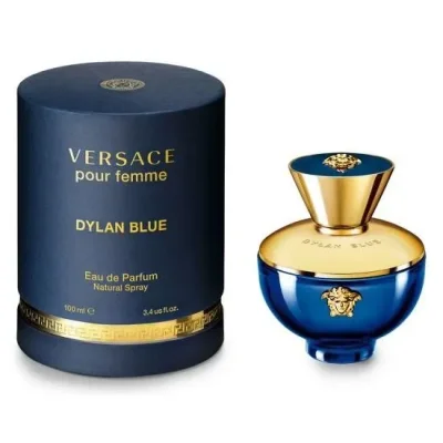 בושם לאישה 100 מ"ל Versace Pour Femme Dylan Blue - או דה פרפיום E.D.P. לנשים שמחפשות ניחוח מפתה ומפואר