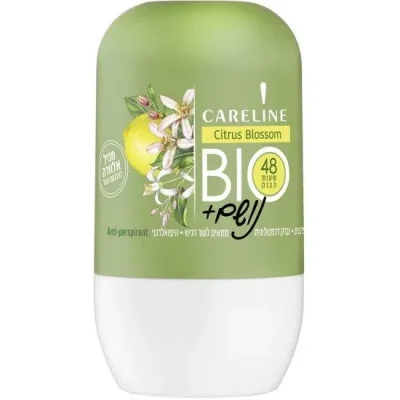 קרליין דאורדורנט רול-און נושם Careline BIO Citrus Blossom - בנפח 75 מ''ל