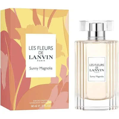 בושם לאישה 90 מ''ל Lanvin Les Fleurs Sunny Magnolia - או דה טואלט E.D.T. המשלב את ניחוחות הקיץ המושלמים