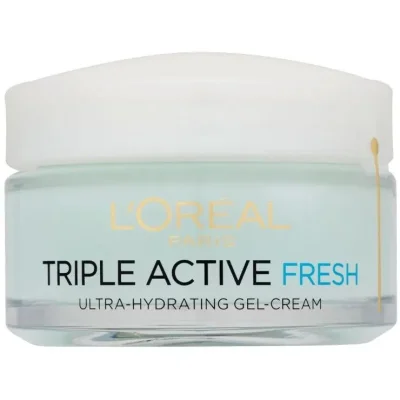 L'OREAL PARIS TRIPLE ACTIVE FRESH ג'ל קרם
