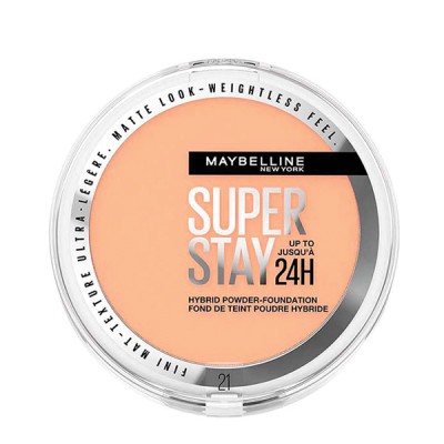 Maybelline פודרה עמידה עד 24 שעות SUPERSTAY גוון 21