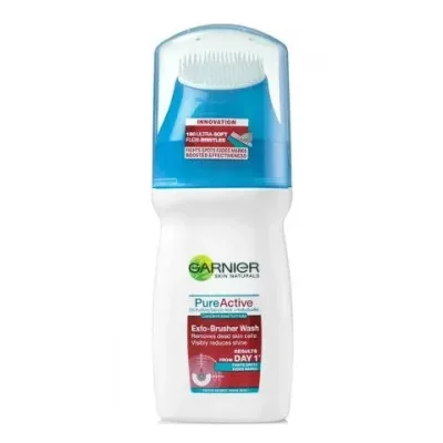 GARNIER PURE ACTIVE EXFO BRUSH ג'ל ניקוי עומק