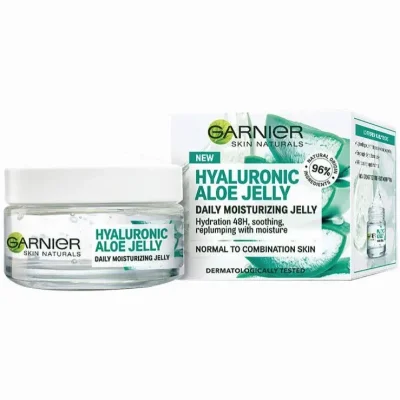 GARNIER HYALURONIC ALOE JELLY ג'ל אלוורה ללחות מרעננת