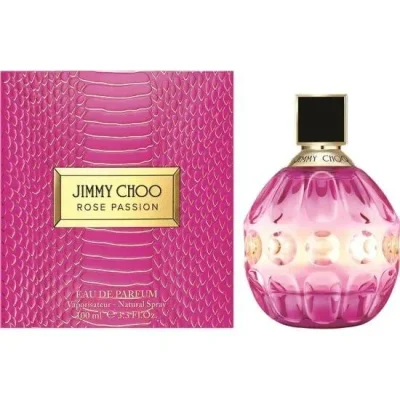 בושם לאישה 100 מ"ל Jimmy Choo Rose Passion - או דה טואלט E.D.T. לנשים עם ניחוח מפתה ומרענן