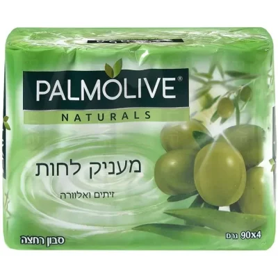 פלמוליב סבון מוצק מועשר בתמציות אלוורה וזיתים