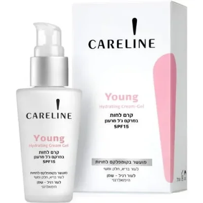 CARELINE YOUNG קרם ג'ל SPF 15