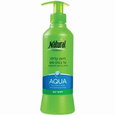 לחות קלילה על בסיס מים לשיער יבש