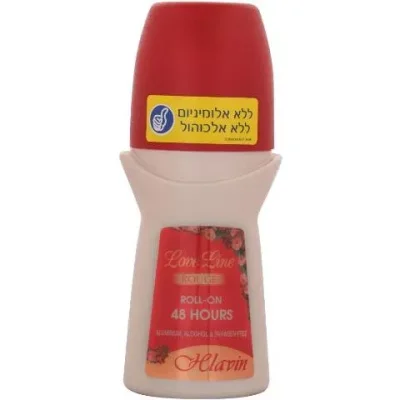 חלאבין לאב ליין רוז דאודורנט רול און ללא אלומיניום ללא אלכוהול