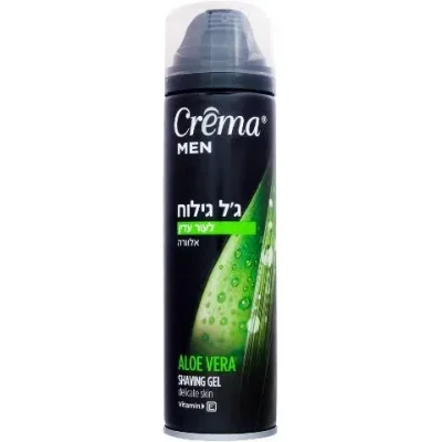קרמה מן ג'ל גילוח אלוורה: הטיפול המושלם לעור עדין