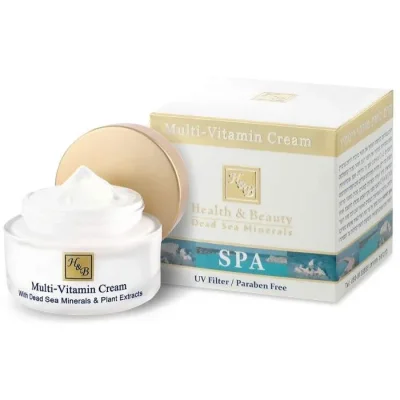 הלת אנד ביוטי קרם לחות מולטי ויטמין (H&B CREAM MULTI VITAMIN SPF 20) - 50 מ"ל