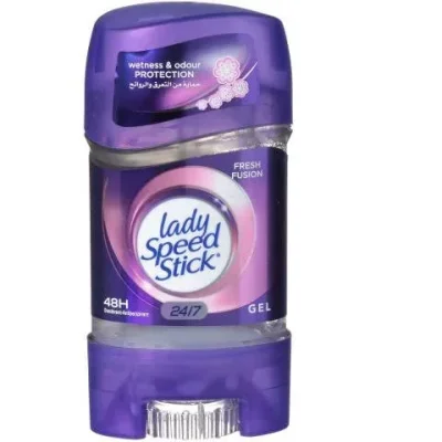 ליידי ספיד סטיק 24/7 דאודורנט ג'ל פרש פיוז'ן