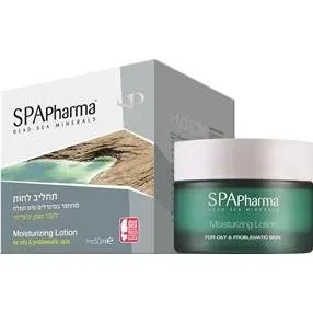 ספא פארמה קרם לחות לעור שמן - 50 מ"ל: טיפוח מקצועי עם מים המלח לעור רכים ומוצקים