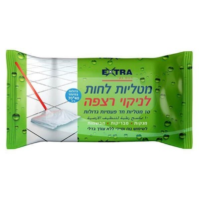 אקסטרא מגבונים לניקוי רצפה