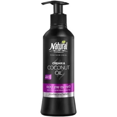 נטורל פורמולה לחות עם שמן קוקוס