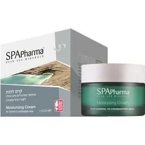 קרם לחות מינרלי מים המלח ספא פארמה - 50 מ"ל לטיפוח מקצועי של הפנים
