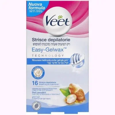 ויט רצועות שעווה מוכנות לשימוש לקו ביקיני ולבית שחי