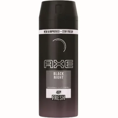 אקס דאודורנט בודי ספריי בלאק נייט לגבר