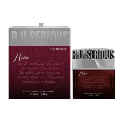 Rue Broca Men's R U Serious Him EDP 3.4 oz Fragrances בושם לגבר
