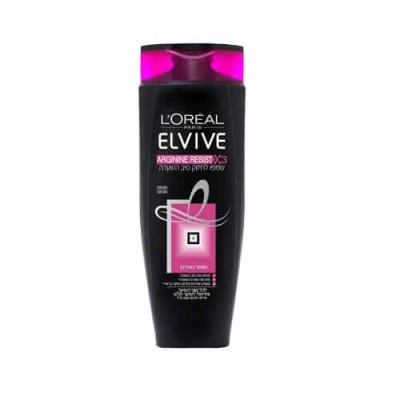 אלביב שמפו ארג'נין רזיסט 3X לחיזוק סיב השערה לכל סוגי השיער