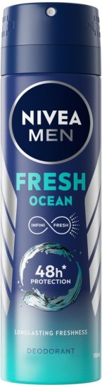 דאודורנט ספריי 0%אלומיניום אושן לגבר | ניוואה – NIVEA
