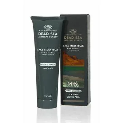 C&B מסכת בוץ לפנים ים המלח בנפח 150 מ"ל - טיפוח ייחודי לעור חלק ומרענן